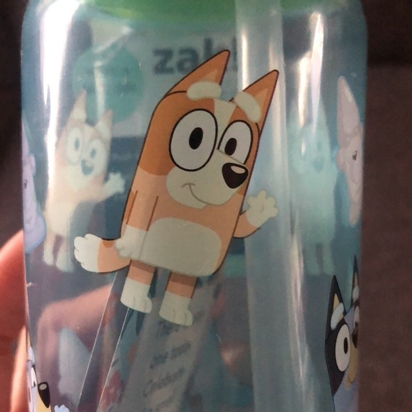 Moose Bluey Bingo 16 Oz Plastic Water Bottle Zak Designs - Picture 11 of 17